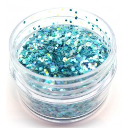 Chunky Glitter Aqua Mix